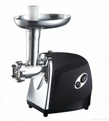 2014 new meat grinder with soft touch housing