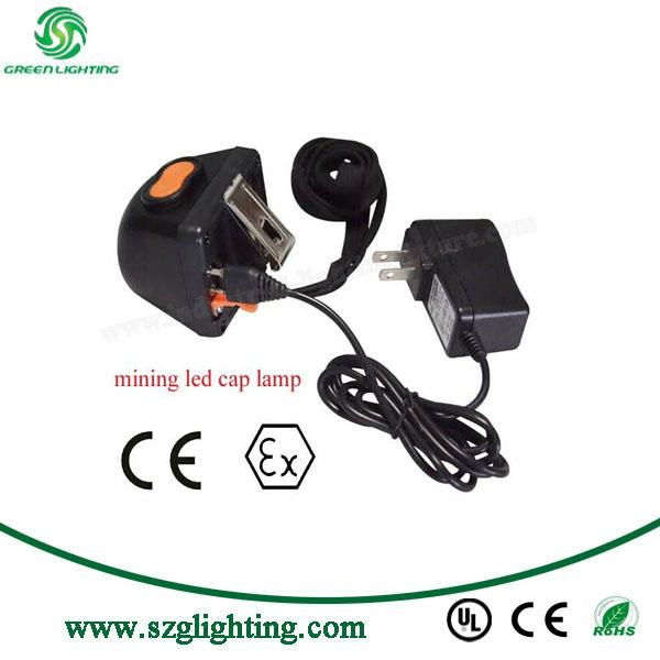 LED cordless type ATEX certified LED miners cap lamp