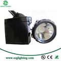 LED lithium battery miners cordless lamp 3W Cree LED Headlamp Light 1