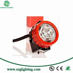 LED lithium battery miners cordless lamp 3W Cree LED Headlamp Light