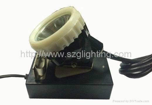 5W LED Rechargeable IP68 Cordless Miners Light Miners Cap Lamp