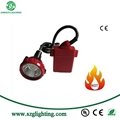 5W LED Rechargeable IP68 Cordless Miners Light Miners Cap Lamp 4