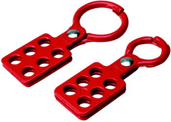 Manufacture vinyl coated aluminum lockout hasp 2