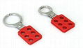 Manufacture vinyl coated aluminum lockout hasp