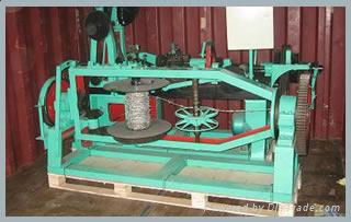 Automatic Single twisted barbed Wire Machine 2
