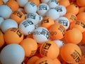 出售pp塑料乒乓球，500pcs免费印刷客户logo，免运费