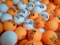 FREE SHIPPING FREE logo print wholesale Customized logo  PP Pingpong ball 1