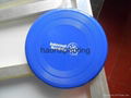 Free shipping Free logo print hard PP plastic frisbee pet dog toy children toy 1