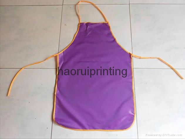 Wholesale cheap Oxford advertising apron 2