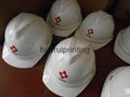  ABS protective safety hard hat safety helmet print logo