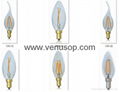  LED Lights Bulb Produce Factory Edison Candle Bulb C35 E27/E14/E12/B22 110V-130 2