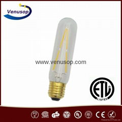 UL cri>90 t30 led filament bulb E27 E26