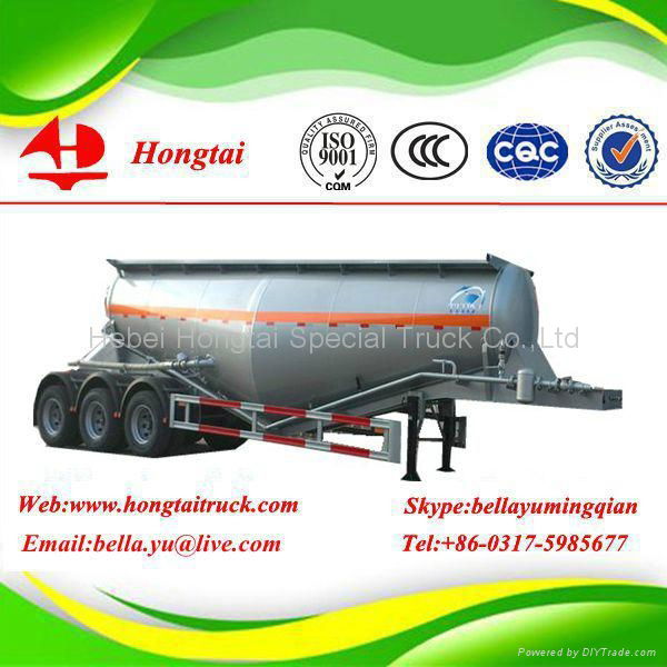 3 axles bulk cement semi trailer  