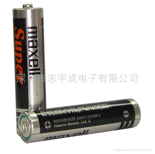 MAXELL  R03(AB)  BATTERY