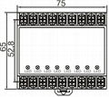 8 input 8 output 40A solid state relay ST8-5DD 3