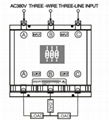 Simple type 3 phase thyristor 380VAC SCR3-KW-4 2