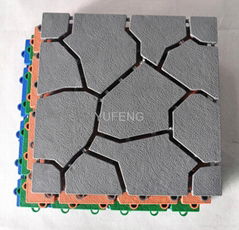 PLASTIC PP STONE DESIGN PP MAT