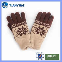 Tiangying men knitted five fingers