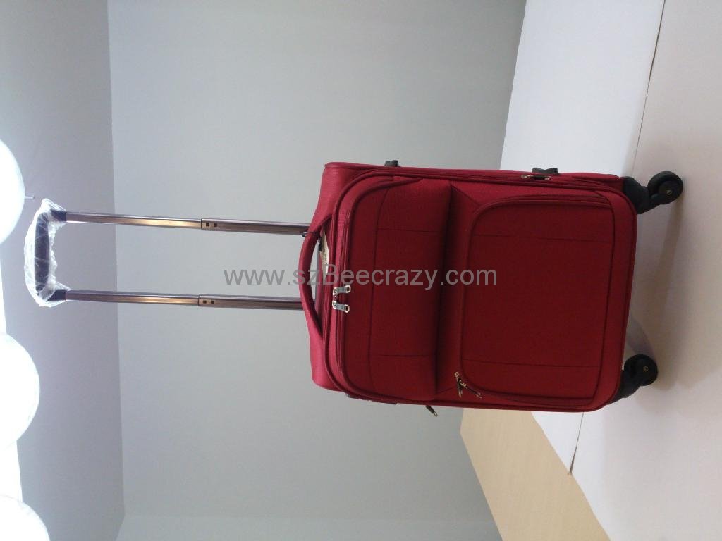Hot sale 4spinner wheels 1680D travel trolley l   age 3