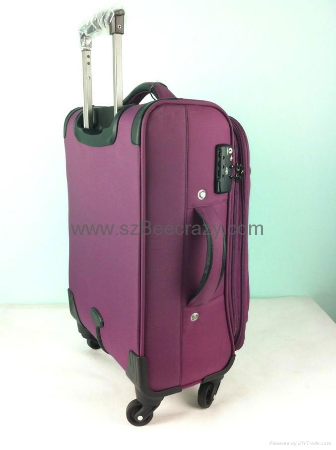  Purple polyester top quality l   age travel bag  3