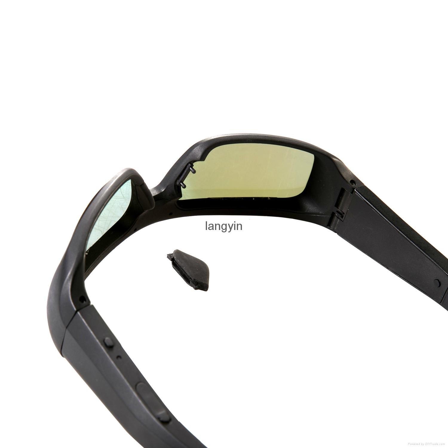 Waterproof Full HD 1080P Sports Sunglasses Camera with internal memory 8G/16G/32 5