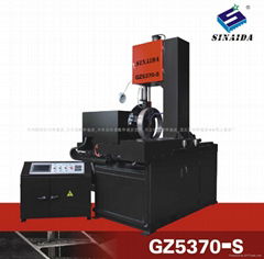 GZ5370-S 双伺服立式切管数控带锯床 