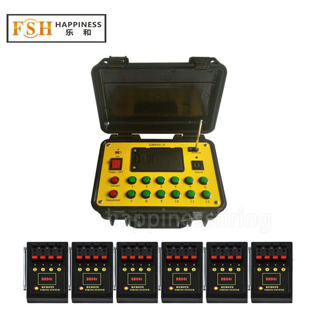 Factory price CE certificate 500M~800M remote control wireless pyrotechnic firew