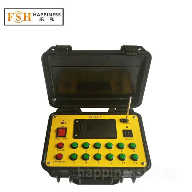 Factory price CE certificate 500M~800M remote control wireless pyrotechnic firew 2