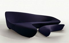 Moon sofa from Moon system sofa by Zaha Hadid