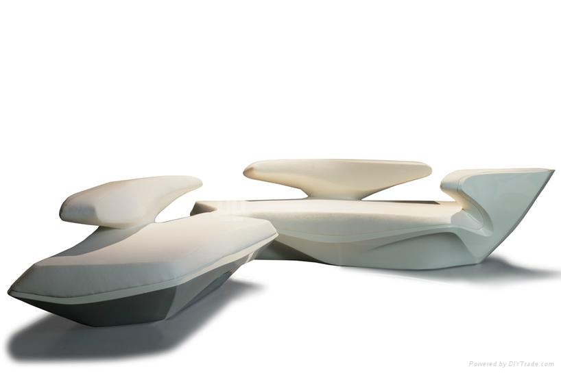 zephyr sofa by zaha hadid zephyr sofa 304 (China Manufacturer
