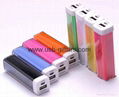 OEM promotional 2600mAh powerbank lipstick mobile charger 5