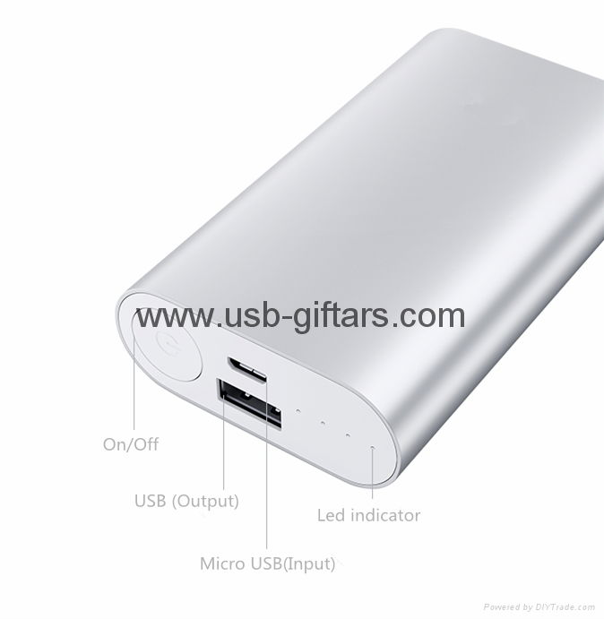 Hotsales OEM 6000mAh  powerbank  portable mobile charger powerbank 3