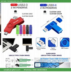 Hot promo USB3.0 pen drive USB c flash drive