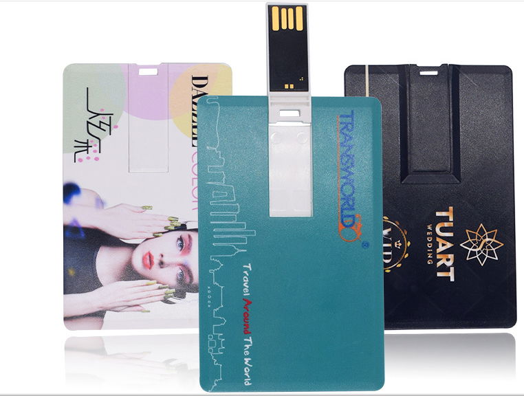 Business Card USB Drive 2.0 Full Color Printing card USB flash drive 2