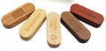 Wood USB flash drive Gift OEM wood USB memory 1