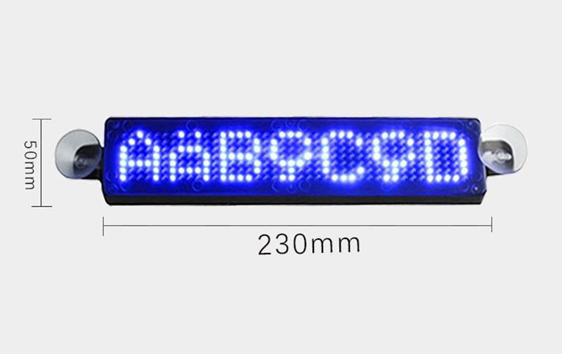 LED Car display  5