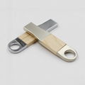 OEM LED logo pen drive creative exhibition gift metal USB 2