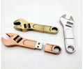 2D 3D Custom Metal USB flash drive