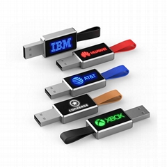 LED logo USB Flash Drives