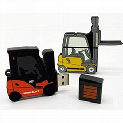 Custom PVC USB flash drive 2D 3D Shaped