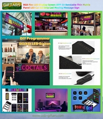 APP Control DIY LED Matrix Panel Screen for advertising 
