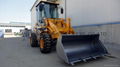 Hydraulic transmission mini backhoe loader with cab  2