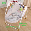 hot sale baby rock chair RC baby cradle electric baby swing baby bouncer 1