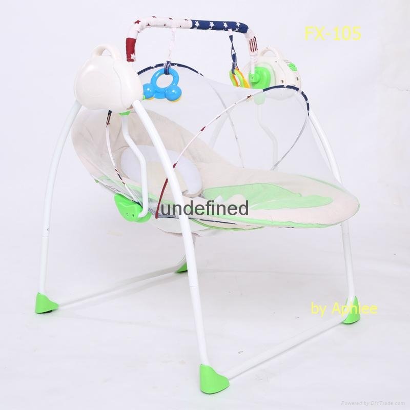 hot sale baby rock chair RC baby cradle electric baby swing baby bouncer 3