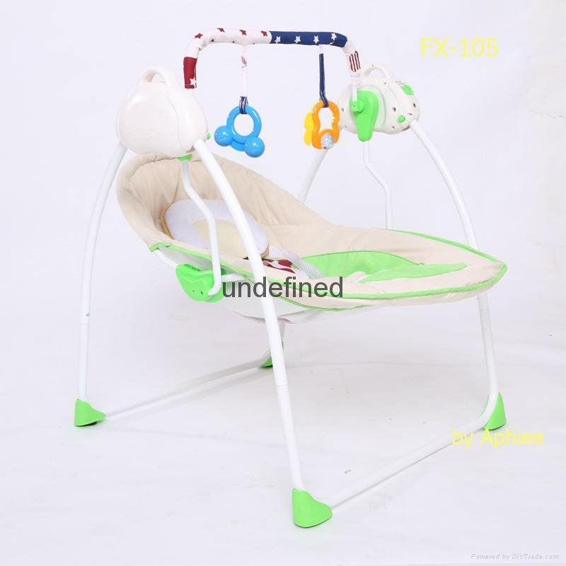 hot sale baby rock chair RC baby cradle electric baby swing baby bouncer 5