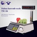 Dahua TM-Ab barcode scale English label scale supermarket scale weighing scale  2