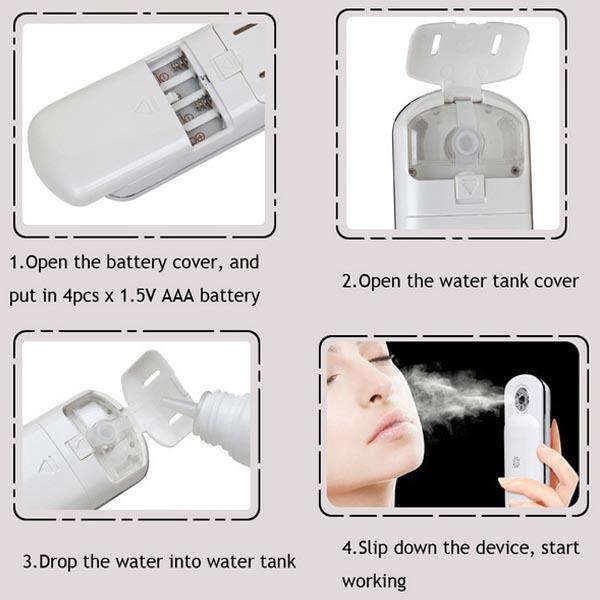 Nano mister cure eyelash glue beauty machine 5