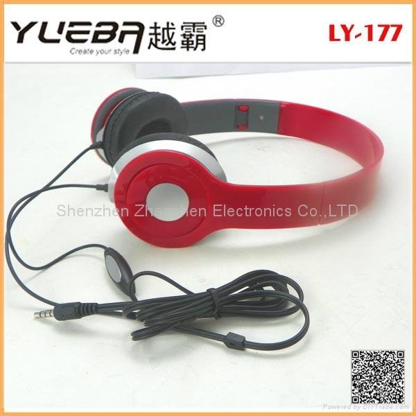 Cheap Foldable Headphones For MP3/Cellphone 5