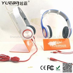Popular  MP3 Wired Headphone with Detachable Cable