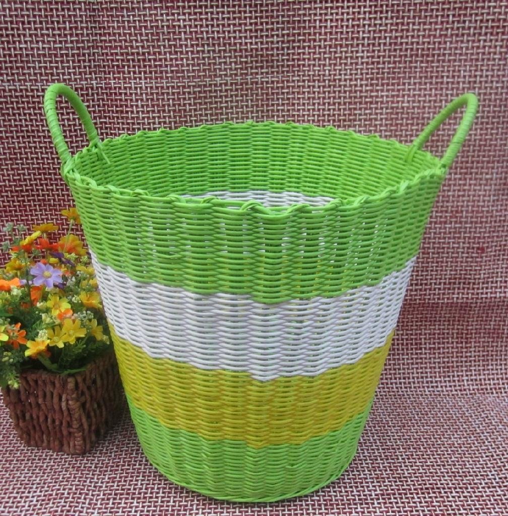 Dad Qsbaba dab hand Hand-woven basket of laundry basket